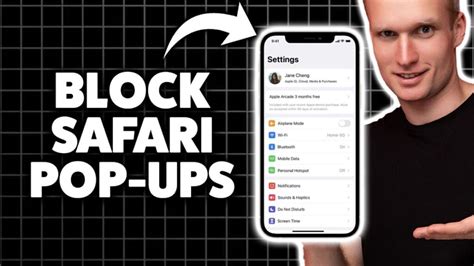 block safari pop ups