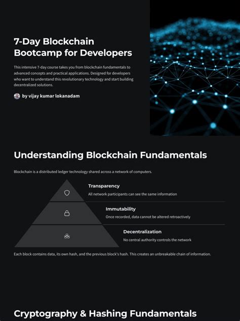 blockchain bootcamp practical experience