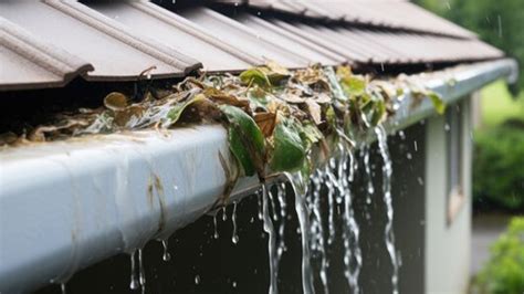 Blocked Gutters Damage