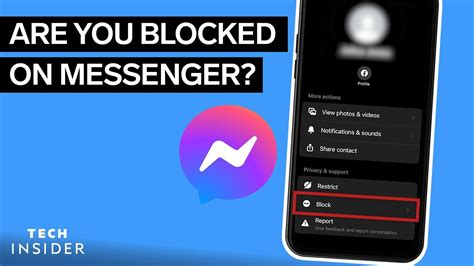 blocked on messenger look like