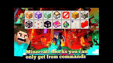 Blocks You Can't Get In Creative