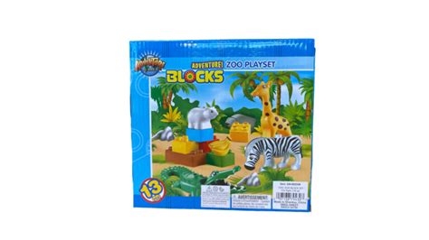 Blocks Zoo Playset