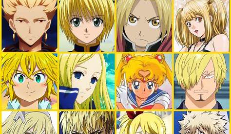 Blond haired anime characters by jonatan7 on DeviantArt