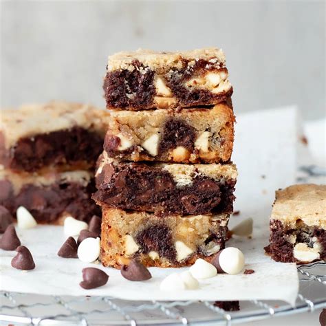 blonde and chocolate brownies