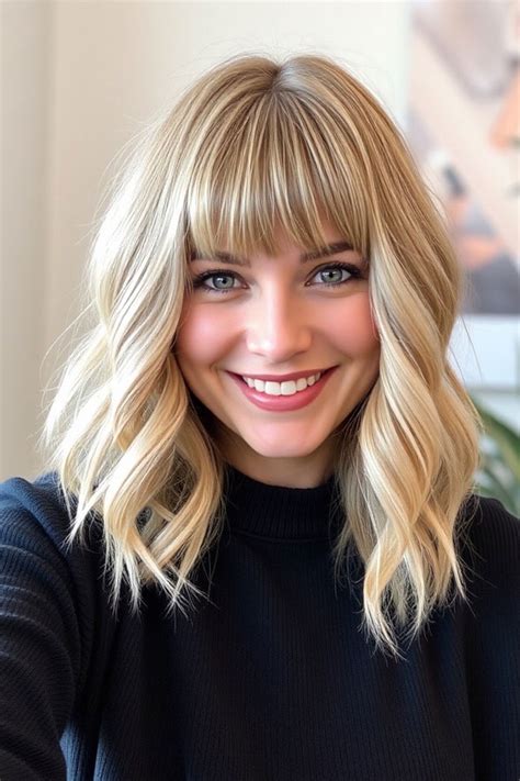Blonde Bangs