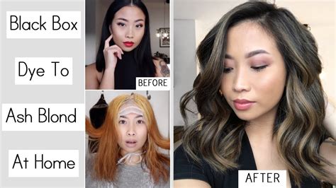 blonde box highlights