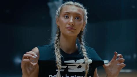 blonde in new balance commercial