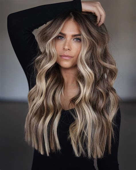 Blonde Pieces In Brown Hair