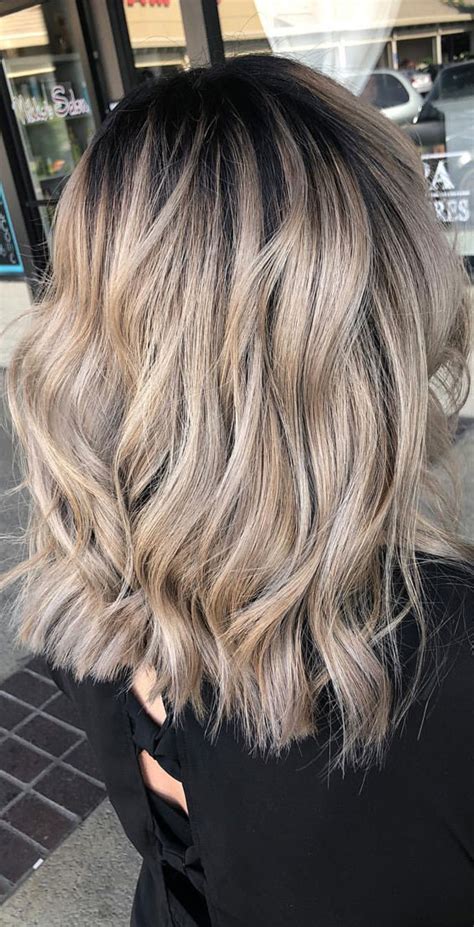 blonde shadow roots