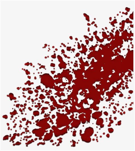 Realistic Dripping Blood Png Cartoon Blood Splatter