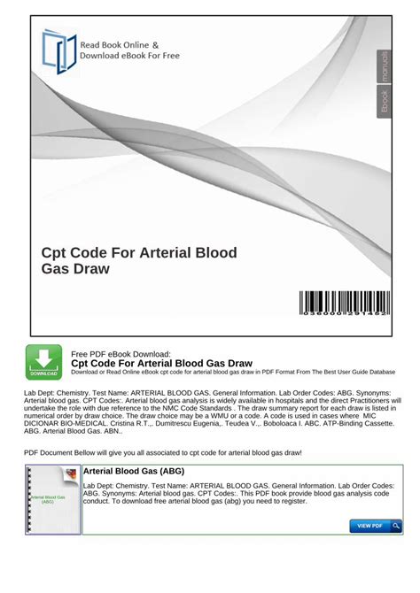 blood draw cpt code