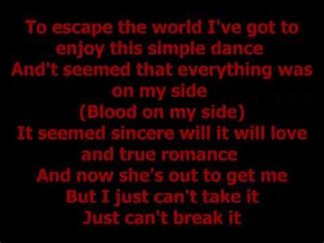blood on the dance floor lyrics