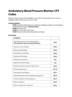 blood pressure check cpt code