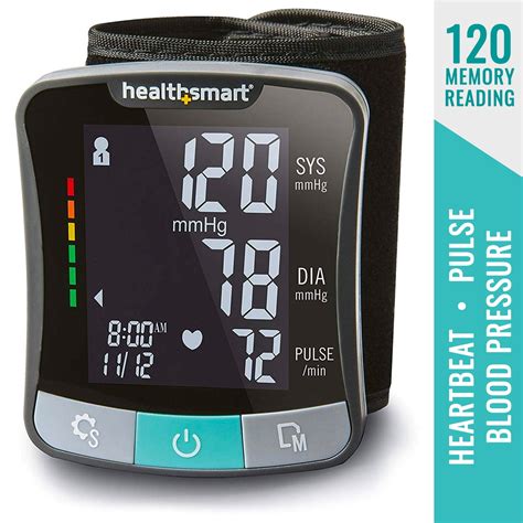 Blood Pressure Monitor Reading