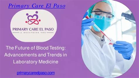 Blood testing advancements