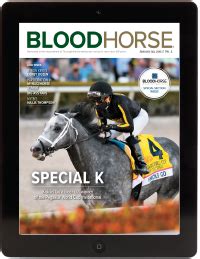 bloodhorse magazine news