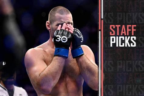 bloody elbow ufc staff picks