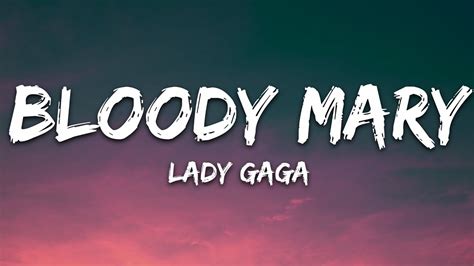 Bloody Mary Lady Gaga Lyrics Greek