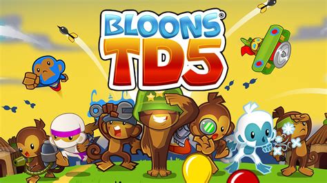MONKEYS VS. BALLOONS! Bloons Tower Defense 5 (TD 5) Gameplay! YouTube