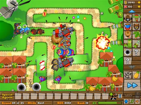 Bloons Tower Defense 3 Online spielen bei Coolmath Games