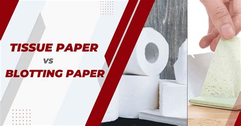 Blotting Paper And Tissue Difference
