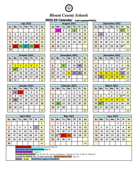 Blount County Tn Schools Calendar