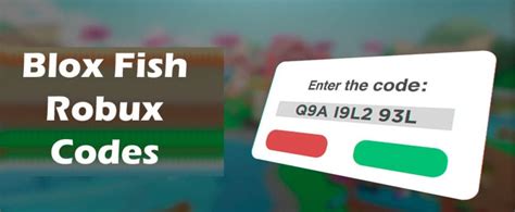 Blox Fish Robux Codes (How To Find Codes?) Read This