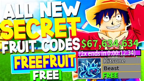 Blox Fruit All Fruit Code