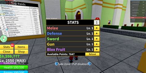 Blox Fruit Codes Reset Stats Wiki