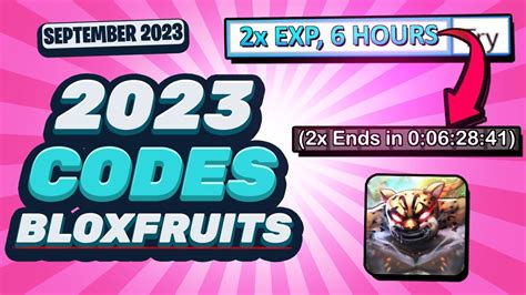 blox fruits codes 2023