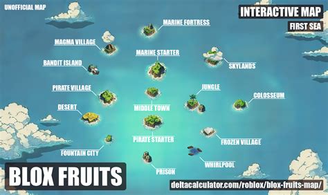 blox fruits map