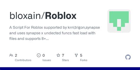 bloxain/Roblox: A Script For Roblox supported by krnl  - GitHub
