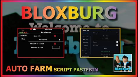Op bloxburg auto grind script pastebin free no download YouTube