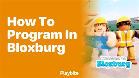 Bloxburg Programming