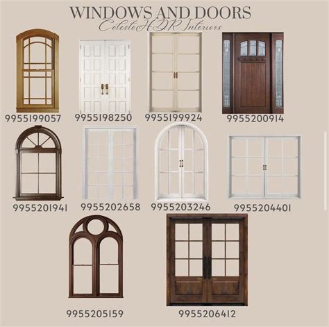 Bloxburg Window Decals