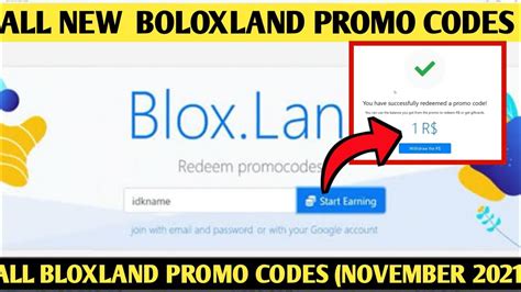 BloxLand Promo Codes (August 2021) How To Redeem Blox Land Codes?