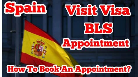 bls spain visa book appointment