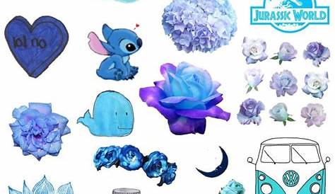 Blue Aesthetic Tumblr Stickers , 3DWallpaperlaptop In 2020