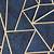 blue and gold geometric wallpaper