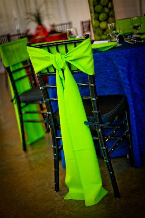 Royal Blue and Lime Green Green wedding decorations, Lime green