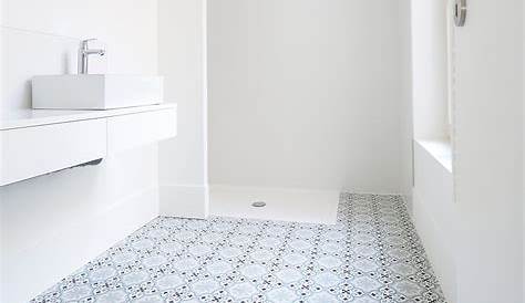 Bold Colorful Bathroom Tile | Centsational Style