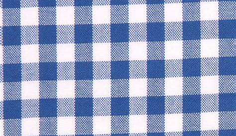 Vintage Blue White Gingham Pattern Checked Plain Woven | Etsy