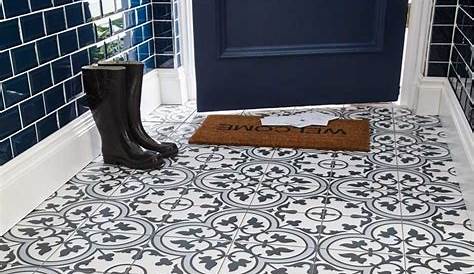 Atterly Floor Tile 450 x 450mm Blue - 1.41m2 at Homebase.co.uk #
