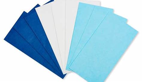 Baby Blue and White Polka Dot Tissue Paper Custom tissue