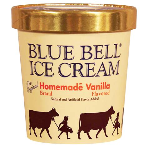 Blue Bell Homemade Vanilla Pint delivered in minutes