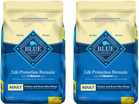 Amazon Blue Buffalo Dog Food 30Pound Bags Only 39.99 (Regularly 61.