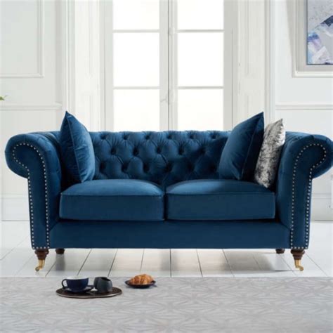 List Of Blue Chesterfield Sofa Next New Ideas