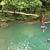 blue hole jamaica cliff jumping height