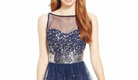 Blue Homecoming Dresses Macy S ‘ay Yes To The Prom’ Returns With