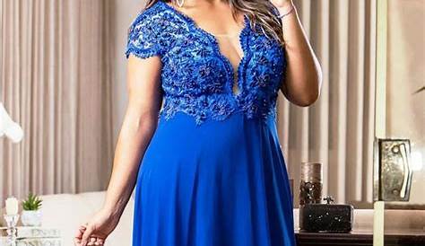 Blue Homecoming Dresses Plus Size Attire